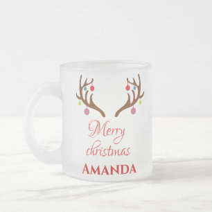 Reindeer decor - Kerst van Merry Matglas Koffiemok