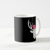 Reindeer Deer Nk Camo Santa Hat Christmas Pajama H Koffiemok (Voorkant rechts)