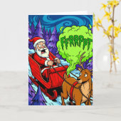 Reindeer Engine Trouble Kaart (Gele Bloem)