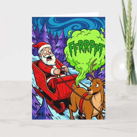 Reindeer Engine Trouble Kaart (Voorkant)