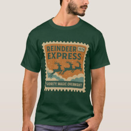 Reindeer Express – 1979 Holiday Route T-shirt