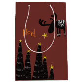 Reindeer found the star medium cadeauzakje (Voorkant)