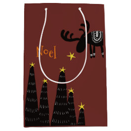 Reindeer found the star medium cadeauzakje