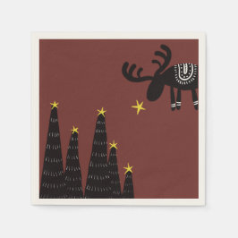 Reindeer found the star servet