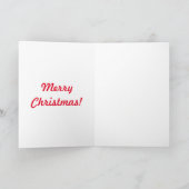 Reindeer Fun-kerstCartoon met Bells Alarms Feestdagen Kaart (Binnen)