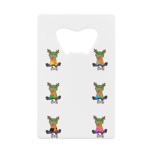 Reindeer Gamer Pack Creditkaart Flessenopener (Voorkant)