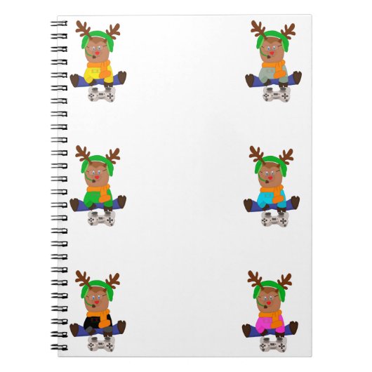 Reindeer Gamer Pack Notitieboek (Voorkant)