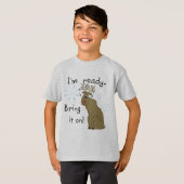 Reindeer gereed voor kersttshirts en cadeaus t-shirt (Voorkant volledig)