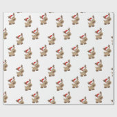 Reindeer gift wrap cadeaupapier (Vlak)