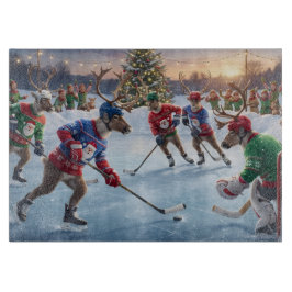 Reindeer Hockey, Cutting Board Snijplank
