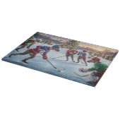 Reindeer Hockey, Cutting Board Snijplank (Hoek)