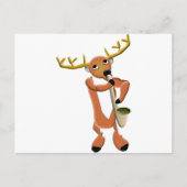 Reindeer Jazz Briefkaart (Voorkant)