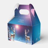 Reindeer Jewels Christmas Holiday Gift Box Bedankdoosjes (Voorkant Zijde)