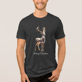 Reindeer Jewels Christmas Holiday Men's T-Shirt