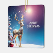 Reindeer Jewels Christmas Holiday Ornament (Links)