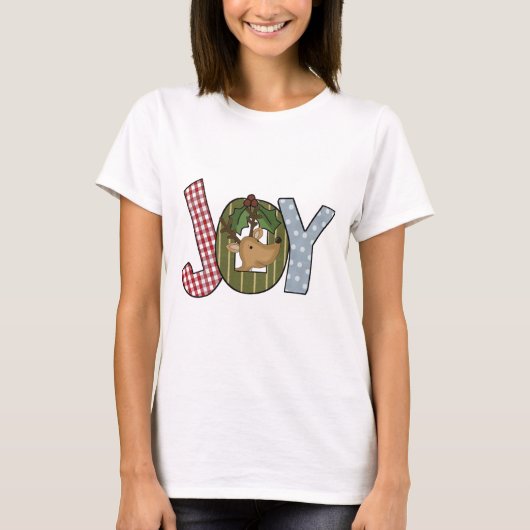 Reindeer Joy Holiday Tshirts en giften (Voorkant)