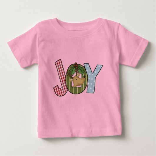 Reindeer Joy Holiday Tshirts en giften (Voorkant)