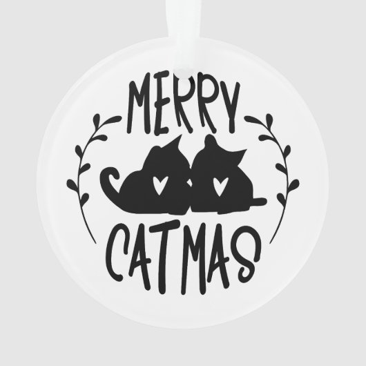 Reindeer Kitten Ornament (achterkant)