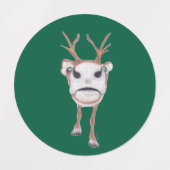 REINDEER LABELS (Design 2)
