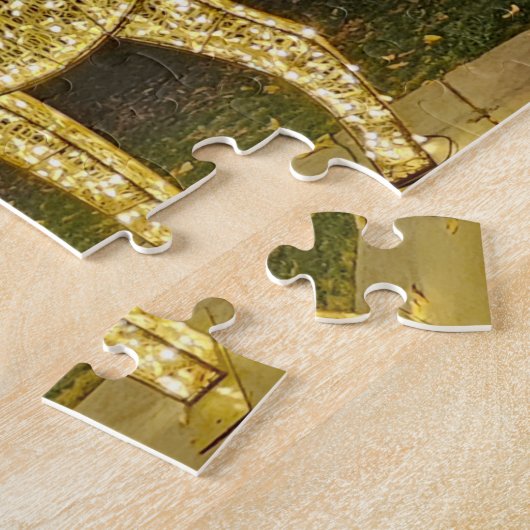 Reindeer Lights Puzzle Legpuzzel (Zijkant)