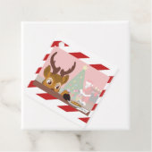 Reindeer Love Cookies Bedankjes Labels (In situ)