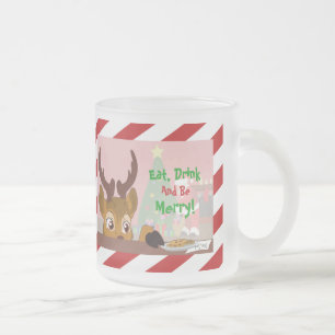 Reindeer Love Cookies Matglas Koffiemok