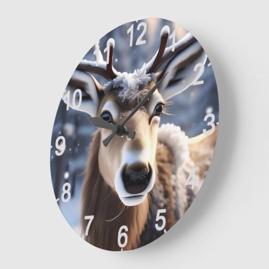 Reindeer Magic: Close-up van de loyale metgezel va Grote Klok (Hoek)