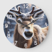 Reindeer Magic: Close-up van de loyale metgezel va Grote Klok (Voorkant)