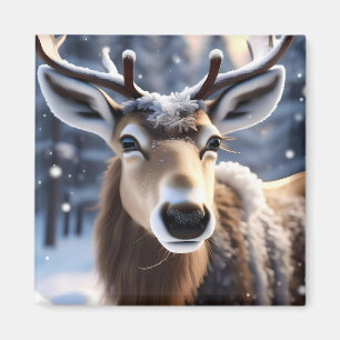 Reindeer Magic: Close-up van de loyale metgezel va Magneet