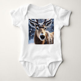 Reindeer Magic: Close-up van de loyale metgezel va Romper