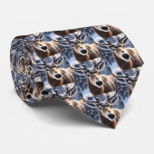 Reindeer Magic: Close-up van de loyale metgezel va Stropdas (Opgerold)