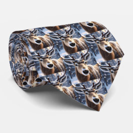 Reindeer Magic: Close-up van de loyale metgezel va Stropdas