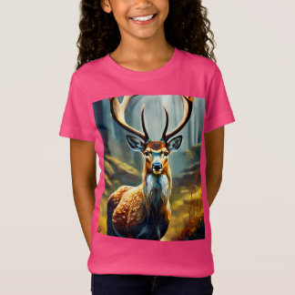 Reindeer Magic: Speelse stijl voor kleine sterren! T-shirt