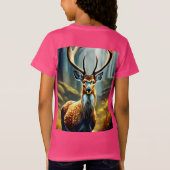 Reindeer Magic: Speelse stijl voor kleine sterren! T-shirt (Achterkant)
