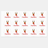 Reindeer Merry Kerstmis - JOY Gift Labels (Vel)