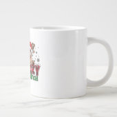 Reindeer Merry Kerstmis SVG PNG Grote Koffiekop (Rechts)