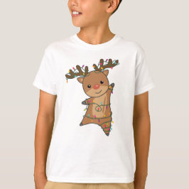 Reindeer Merry Winter Animals Deer T-shirt