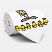 Reindeer met Dreidel Chrismukkah Necktie Stropdas (Opgerold)