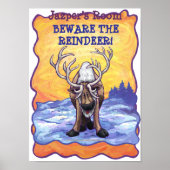 Reindeer mijn Poster (Voorkant)