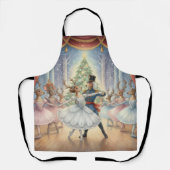 Reindeer Nutcracker Ballet, Apron Schort (Voorkant)