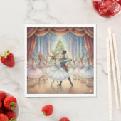 Reindeer Nutcracker Ballet, Napkins Servet (Insitu)