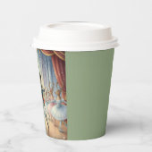 Reindeer Nutcracker Ballet, Paper Cups Papieren Bekers (Links)