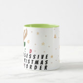 Reindeer OCD aangepast Mok (Midden)