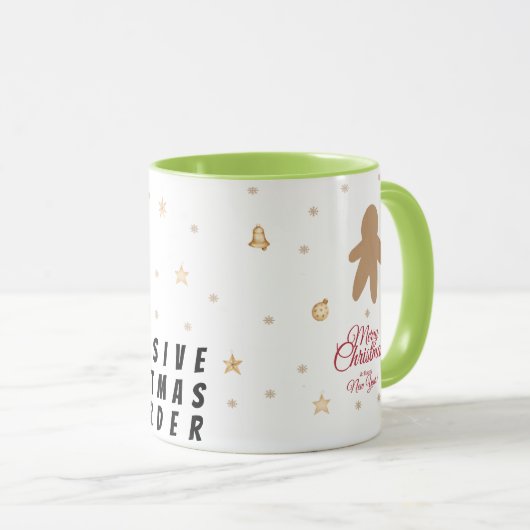 Reindeer OCD aangepast Mok (Voorkant rechts)