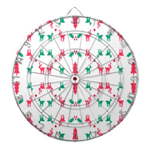 REINDEER PATTERN DARTBORD