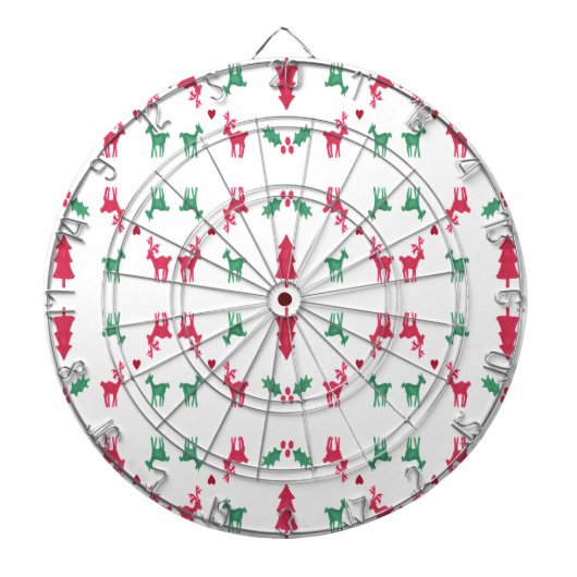 REINDEER PATTERN DARTBORD (Voorkant)