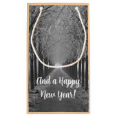 Reindeer, pixelart Merry Christmas  Klein Cadeauzakje (Achterkant)