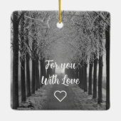 Reindeer, pixelart Merry Christmas, Pixel Art  Keramisch Ornament (Achterkant)