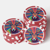 Reindeer Poker Chips (Opstapeling)