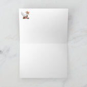 Reindeer Puzzled Funny Kerstpersonage (Binnen)